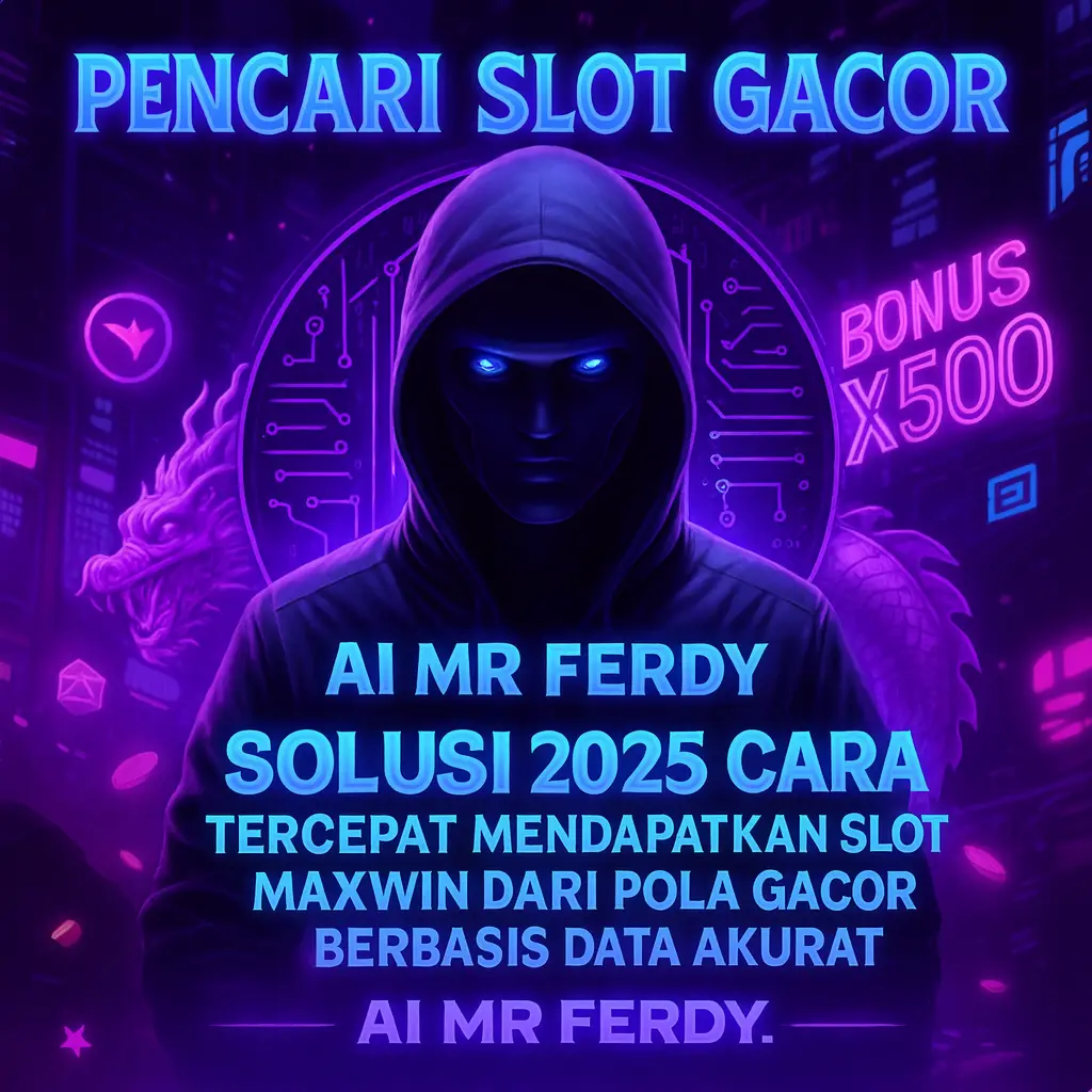 AI MR FERDY * Sistem Teknologi AI Pencari Slot Gacor Mudah Maxwin Hari Ini Terpercaya